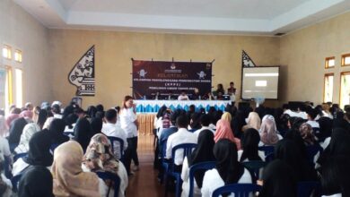 KPU Boltim Hadiri Pelantikan KPPS Pemilu Tahun 2024