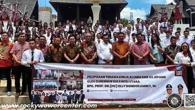 Bung Rocky Dampingi Gubernur dan Wagub Lepas Lulusan SMK Asal Sulut Kerja di Jepang