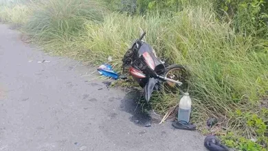 Kecelakaan Terjadi di Jalan Raya Desa Luhu SBB Maluku