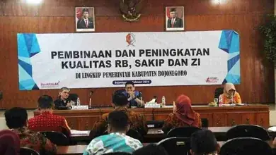 Pemkab Bojonegoro Ikuti Pembinan SAKIP dan ZI KemenPAN RB