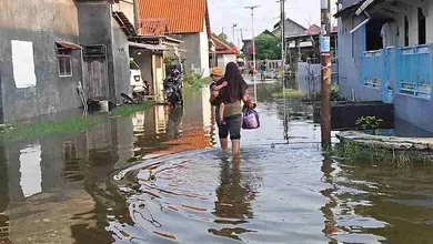 Banjir desa blendung