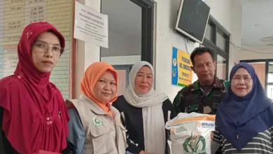 Penyaluran  Bantuan Sosial Beras  BULOG di  Kelurahan Lembursitu