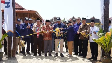 Serah Terima Hantap  Penyinyas Bencana  Pergerakan Tanah  Nyalindung  Sekda Apresiasikan Peran Semua Pihak