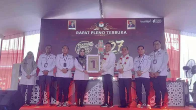 Pilkada 2024, Panca-Ardani Mendapat Nomor Urut 1 Sedangkan Kotak Kosong Nomor Urut 2