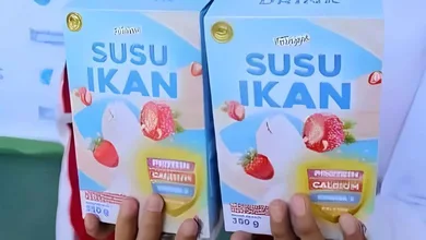 susu ikan, protein