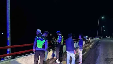 Cegah 3C dan Kejahatan Jalanan, Polsek Tanjung Raja Menggelar KRYD dan Patroli Hunting