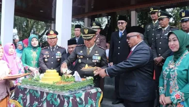 Kodim 0622  Gelar Hut  Ke 79 TNI Amanat  Panglima  Kedepankan Tugas Dan Kepentingan Rakyat Diatas Kepentingan Pribadi