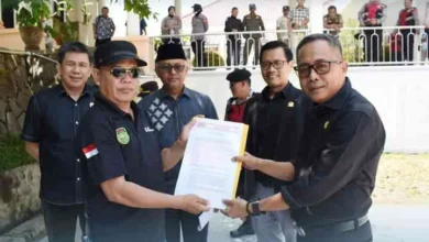 Anggota DPRD Ogan Ilir Terima Aksi Damai SPM Sumsel