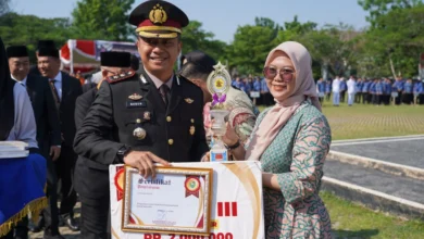 Kapolres Ogan Ilir Bersama Pemkab Ogan Ilir Ikuti Upacara Peringatan Hari Sumpah Pemuda