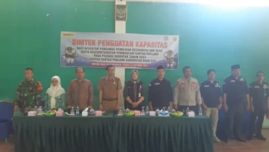Jelang Pilkada Serentak 2024, Kapospol Sungai Pinang Hadiri Bimtek Penguatan Kapasitas Pengawas Pemilihan Umum Kecamatan Rantau Panjang