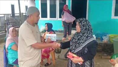 KPI Beri Bantuan untuk Warga Terdampak Banjir di Melati Seberang