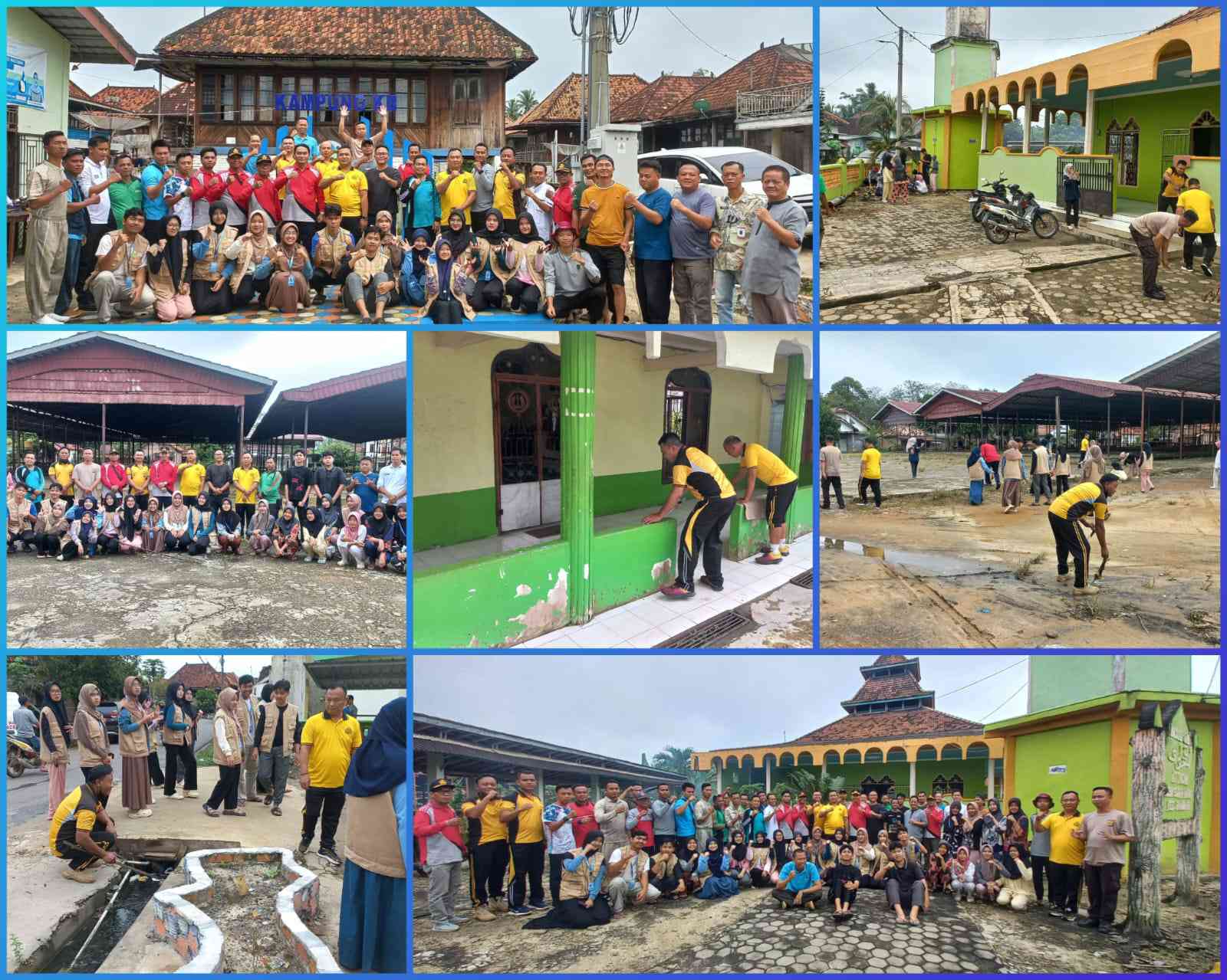 Ruach Rambang Sambut Bulan Suci Ramadhan 1447 H, Polsek Rambang Gelar Jumat Bersih di ...