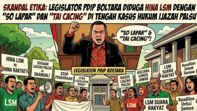 Skandal etika komunikasi meledak di Bolmut: Legislator PDIP diduga hina Ketua LSM Galaksi Sulut dengan kata-kata kasar "so lapar" dan "tai cacing" di tengah kasus dugaan ijazah palsu yang diselidiki Polda Sulut dan Polres Bolmut. Ujian bagi transparansi DPRD.