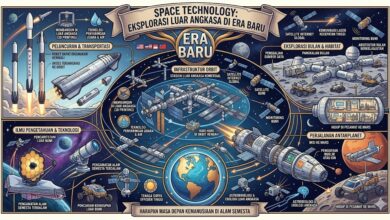 Space Technology mengalami renaissance dengan SpaceX, satelit broadband, dan eksplorasi Mars. Temukan inovasi terbaru dalam industri ruang angkasa komersial dan ilmu pengetahuan.