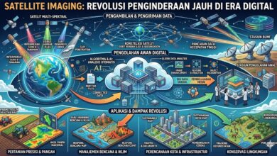 Satellite Imaging merevolusi cara kita memantau Bumi dengan resolusi tinggi untuk pertanian, klimatologi, dan keamanan. Temukan teknologi citra satelit terbaru dan aplikasinya.