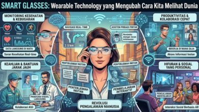 Smart Glasses menghadirkan teknologi augmented reality dan hands-free computing langsung di depan mata Anda. Jelajahi inovasi wearable tech terbaru dan aplikasi praktisnya.