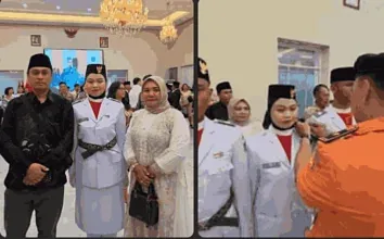 Cynara Faizah Sechmat, Siswi SMA 1 Kotabunan Dikukuhkan Jadi Paskibraka Sulut 2026