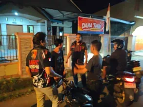 Tim URC Resmob Polres Bolsel Giat Monitoring Wilayah 1x24 Jam