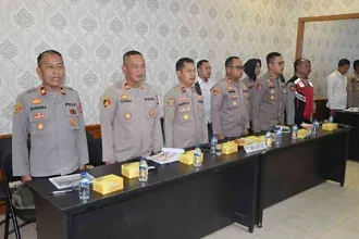 Kapolsek Tanjung Batu Turut Serta Gelar Opsnal Polres Ogan Ilir, Bahas Karhutla dan Kejahatan