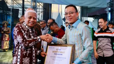 tapsel raih 3 penghargaan prsu ke 50 di medan