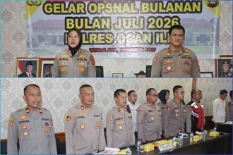 Kapolsek Pemulutan Hadiri Gelar Opsnal Polres Ogan Ilir, Kapolres Tekankan Pentingnya Kamtibmas dan Pelayanan Prima