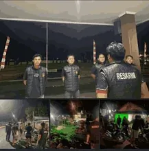 Di Bawah Pimpinan Katim Marsel Tandayu, TIM URC MACAN RESMOB BOLTIM Patroli Rutin Antisipasi Gangguan Kamtibmas