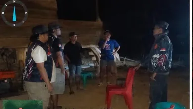 Dipimpin Kasat Reskrim, Tim URC Resmob Polres Bolmong Melaksanakan Patroli