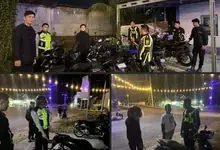 Merespon Aduan Masyarakat Kasat Lantas Boltim Lakukan Operasi Penertiban Kanalpot Brong