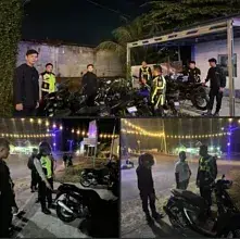 Merespon Aduan Masyarakat Kasat Lantas Boltim Lakukan Operasi Penertiban Kanalpot Brong