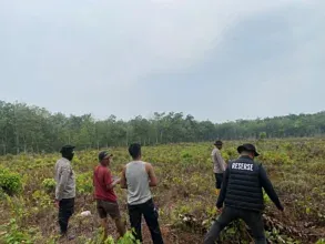 Mitigasi Karhutla Digencarkan, Polsek Rantau Alai Ajak Warga Jaga Lingkungan