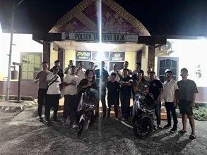 Ops Sikat Musi I 2026, Tim Gabungan Polres Ogan Ilir dan Polsek Tanjung Raja Tangkap Dua Pelaku Curanmor