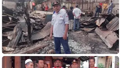 PMI Kota Padangsidimpuan Salurkan Bantuan Kepada Korban Kebakaran di Kelurahan Kantin