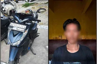 Polres Ogan Ilir melalui Polsek Indralaya Berhasil Ungkap Kasus Curanmor, Pelaku Diamankan Beserta Barang Bukti