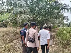 Polsek Rantau Alai Gencarkan Mitigasi Karhutla, Ajak Warga Bersama Cegah Pembakaran Lahan
