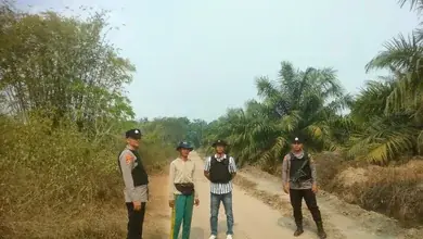 Polsek Rantau Alai Gencarkan Patroli dan Mitigasi Karhutla, Warga Diimbau Tak Buka Lahan dengan Cara Membakar