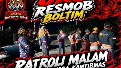 TIM URC Macan Resmob Boltim Patroli KRYT Jaga Keamanan dan Tindak Pidana