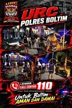 TIM URC Resmob Polres Boltim Gelar KRYD Sisir Titik Rawan Cegah Tindak Pidana