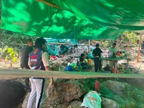 Tindak Lanjuti Laporan Masyarakat, TIM URC Resmob Polres Bolsel Temukan Aktivitas PETI di Pegunungan Landaso