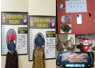 Transaksi Ekstasi Terendus di Pesta Rajawali, Dua Warga Kecamatan Tanjung Raja Diciduk Satres Narkoba Polres Ogan Ilir