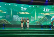 Dorong Operasi Hulu Migas Berkelanjutan, Pertamina EP Prabumulih Raih 6 Penghargaan di ENSIA 2026