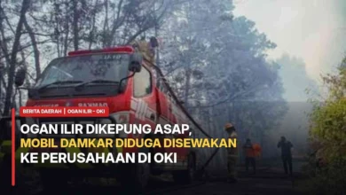 Ogan Ilir Dikepung Asap, Mobil Damkar Diduga Disewakan ke Perusahaan di OKI