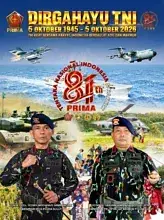 Dansat dan Danyon Ucapkan Selamat HUT TNI Ke-81, Tentara Nasional Indonesia Kuat Bersama Rakyat