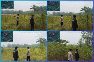 Patroli Terpadu Digencarkan, Polsek Tanjung Raja Cegah Karhutla di Wilayah Rawan
