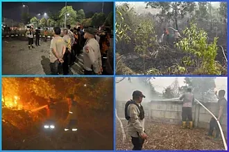 Tim Gabungan Berhasil Padamkan Karhutla Seluas 2 Hektar di Desa Ibul Besar 1 Pemulutan