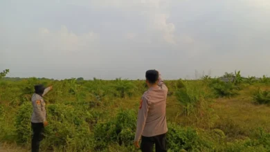 Polsek Rantau Alai Gencarkan Patroli dan Mitigasi Karhutla, Kapolsek Imbau Masyarakat Waspada Bahaya Kebakaran