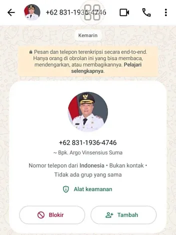 Wakil Bupati Boltim Himbau Masyarakat Waspada Penipuan Menggunakan Nama dan Foto Dirinya