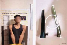 Foto pendukung berita Bawa Pisau Saat Mengamuk di Desa Kotadaro I, Team Rajawali Polsek Tanjung Raja Amankan Pria 46 Tahun