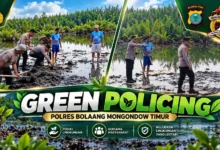 Foto pendukung berita Kapolres Boltim Pimpin Green Policing di Hutan Bakau Tutuyan III