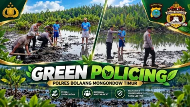 Foto pendukung berita Kapolres Boltim Pimpin Green Policing di Hutan Bakau Tutuyan III