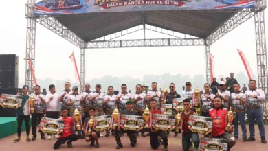 Borong Prestasi di Piala Pangdam II/Sriwijaya, Kodim 0402/OKI-OI Sabet Tiga Gelar Juara